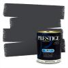 imagePRESTIGE Paints Exterior Paint and Primer In One 1Gallon Flat Comparable Match of Valspar New Black