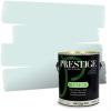 imagePRESTIGE Paints Exterior Paint and Primer In One 1Gallon Satin Comparable Match of Sherwin Williams AleutianBuoyant Blue