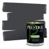 imagePRESTIGE Paints Exterior Paint and Primer In One 1Gallon Satin Comparable Match of Valspar Lincoln Cottage Black