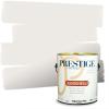 imagePRESTIGE Paints Exterior Paint and Primer In One 1Gallon SemiGloss Comparable Match of Sherwin Williams Pure WhiteSW7004PCM