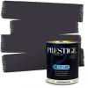 imagePRESTIGE Paints Interior Paint and Primer In One 1Gallon Flat Comparable Match of Sherwin Williams Ice CubeSW6279PCM