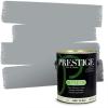 imagePRESTIGE Paints Interior Paint and Primer In One 1Gallon Flat Comparable Match of Sherwin Williams Site WhiteNetwork Gray