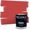 imagePRESTIGE Paints Interior Paint and Primer In One 1Gallon SemiGloss Comparable Match of Sherwin Williams Lusty RedAblaze