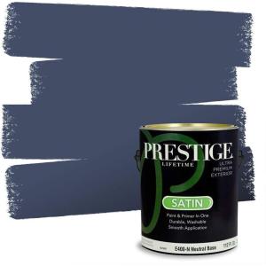 imagePRESTIGE Interior Paint and Primer in One Barbados SemiGloss 1 GallonB317Blue Ribbon