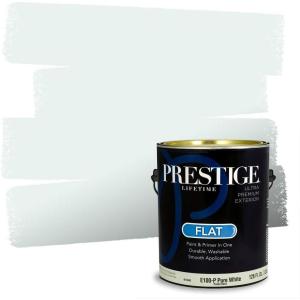imagePRESTIGE Interior Paint and Primer in One Barbados SemiGloss 1 GallonOcean Mist