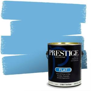 imagePRESTIGE Interior Paint and Primer in One Barbados SemiGloss 1 GallonOcean Surf