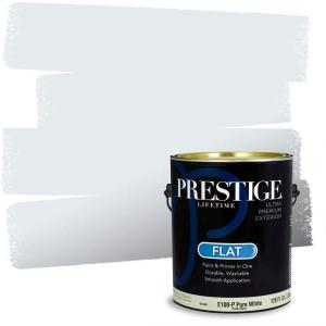 imagePRESTIGE Interior Paint and Primer in One Barbados SemiGloss 1 GallonSky Silk