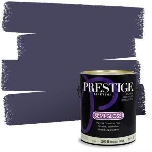 imagePRESTIGE Interior Paint and Primer in One Cruise Eggshell 1 GallonAugust Evening