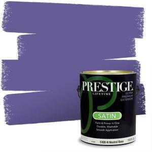 imagePRESTIGE Interior Paint and Primer in One Cruise Eggshell 1 GallonHyacinth
