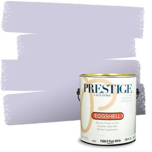 imagePRESTIGE Interior Paint and Primer in One Cruise Eggshell 1 GallonLioness