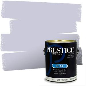 imagePRESTIGE Interior Paint and Primer in One Cruise Eggshell 1 GallonMisty
