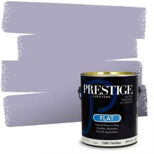 imagePRESTIGE Interior Paint and Primer in One Cruise Eggshell 1 GallonPlum Pudding