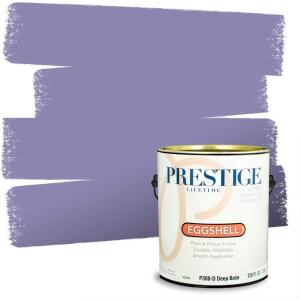 imagePRESTIGE Interior Paint and Primer in One Cruise Eggshell 1 GallonViolet Crush