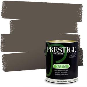 imagePRESTIGE Interior Paint and Primer in One Familiar Road SemiGloss 1 GallonPinecone