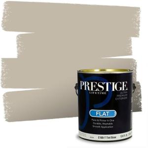 imagePRESTIGE Interior Paint and Primer in One Familiar Road SemiGloss 1 GallonSand Trap