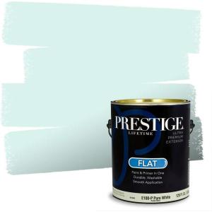 imagePRESTIGE Interior Paint and Primer in One Finch SemiGloss 1 GallonIsland Blue