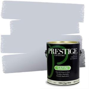 imagePRESTIGE Interior Paint and Primer in One Gargoyle Satin 1 GallonSmokey Orchid
