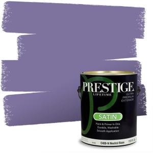 imagePRESTIGE Interior Paint and Primer in One Ivy League Eggshell 1 GallonNight Blossom