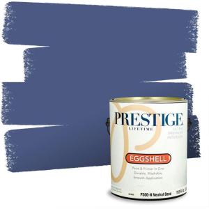 imagePRESTIGE Interior Paint and Primer in One Priority Eggshell 1 GallonPeacock Plume