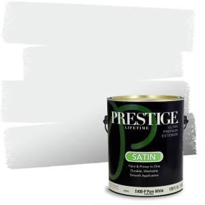 imagePRESTIGE Interior Paint and Primer in One Priority Eggshell 1 GallonSnow Cap