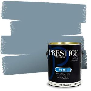 imagePRESTIGE Interior Paint and Primer in One Quaker Satin 1 GallonDutch Harbor