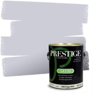 imagePRESTIGE Interior Paint and Primer in One Quaker Satin 1 GallonLilac Bliss