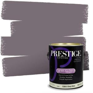imagePRESTIGE Interior Paint and Primer in One Quaker Satin 1 GallonMood Gray