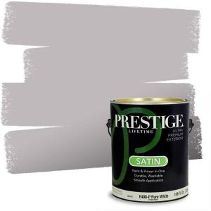 imagePRESTIGE Interior Paint and Primer in One Quaker Satin 1 GallonSatin Lilac