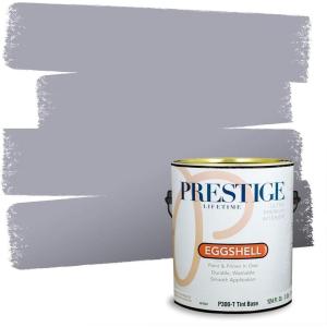 imagePRESTIGE Interior Paint and Primer in One Quaker Satin 1 GallonShadow Violet