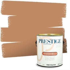 imagePRESTIGE Interior Paint and Primer in One Sachet SemiGloss 1 GallonCinnamon Cake