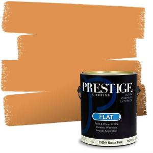 imagePRESTIGE Interior Paint and Primer in One Sachet SemiGloss 1 GallonPeruvian Orange