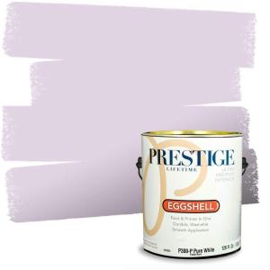 imagePRESTIGE Interior Paint and Primer in One Semma Eggshell 1 GallonCheerful