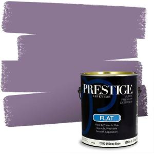 imagePRESTIGE Interior Paint and Primer in One Semma Eggshell 1 GallonNapa Grapes
