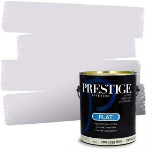 imagePRESTIGE Interior Paint and Primer in One Semma Eggshell 1 GallonPurple Pansy