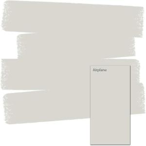 imagePRESTIGE Interior Paint and Primer in One Silver Mist Satin 1 GallonAirplane