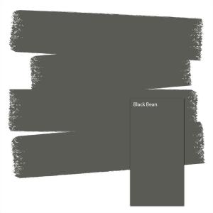 imagePRESTIGE Interior Paint and Primer in One Silver Mist Satin 1 GallonBlack Bean