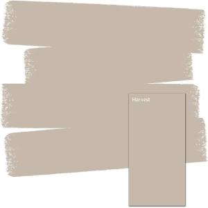 imagePRESTIGE Interior Paint and Primer in One Silver Mist Satin 1 GallonHarvest