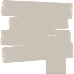 imagePRESTIGE Interior Paint and Primer in One Silver Mist Satin 1 GallonItalian Straw