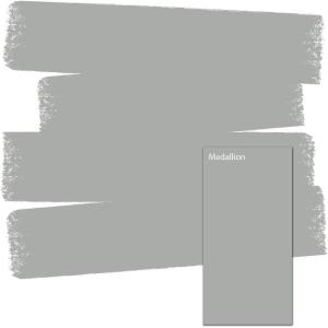 imagePRESTIGE Interior Paint and Primer in One Silver Mist Satin 1 GallonMedallion