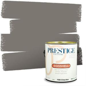 imagePRESTIGE Interior Paint and Primer in One Silver Mist Satin 1 GallonMountain Gray