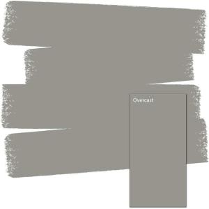 imagePRESTIGE Interior Paint and Primer in One Silver Mist Satin 1 GallonOvercast