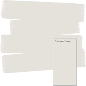 imagePRESTIGE Interior Paint and Primer in One Silver Mist Satin 1 GallonPowdered Sugar