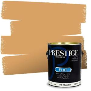 imagePRESTIGE Interior Paint and Primer in One Sun Bird SemiGloss 1 GallonCopper Mountain