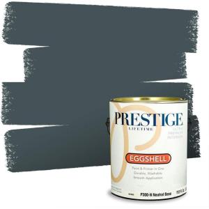 imagePRESTIGE Paints E100NHC158BM Paint and Primer In One 1 gallon Newburg greenNarragansett Green