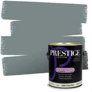 imagePRESTIGE Paints E100NHC158BM Paint and Primer In One 1 gallon Newburg greenTempleton Gray