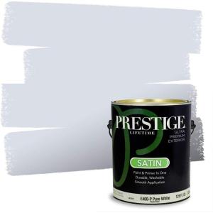 imagePRESTIGE Paints Exterior Paint and Primer In One 1Gallon SemiGloss Comparable Match of Sherwin Williams BiscaySW6813PCM