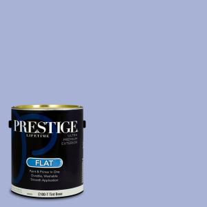 imagePRESTIGE Paints Exterior Paint and Primer In One 1Gallon SemiGloss Comparable Match of Sherwin Williams BiscaySW6815PCM