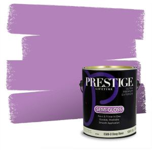 imagePRESTIGE Paints Exterior Paint and Primer In One 1Gallon SemiGloss Comparable Match of Valspar Berries Galore