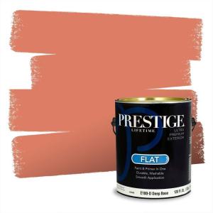 imagePRESTIGE Paints Interior House Paint and Primer In One 1Gallon Flat Comparable Match of Valspar Crme BruleeVS21La Fonda Spanish Dancer