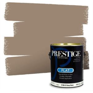 imagePRESTIGE Paints Interior Paint and Primer In One 1Gallon Eggshell Comparable Match of Behr MuseumMQ248PCM